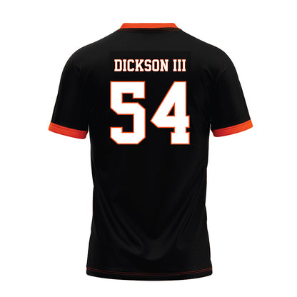 Oklahoma State - NCAA Football : Johnny Dickson III - Black Premium Football Jersey-1
