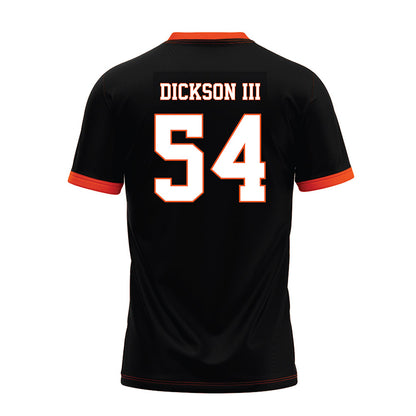 Oklahoma State - NCAA Football : Johnny Dickson III - Black Premium Football Jersey-1
