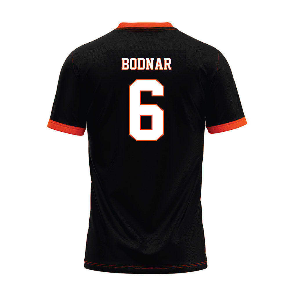 Oklahoma State - NCAA Football : Christian Bodnar - Black Premium Football Jersey-1