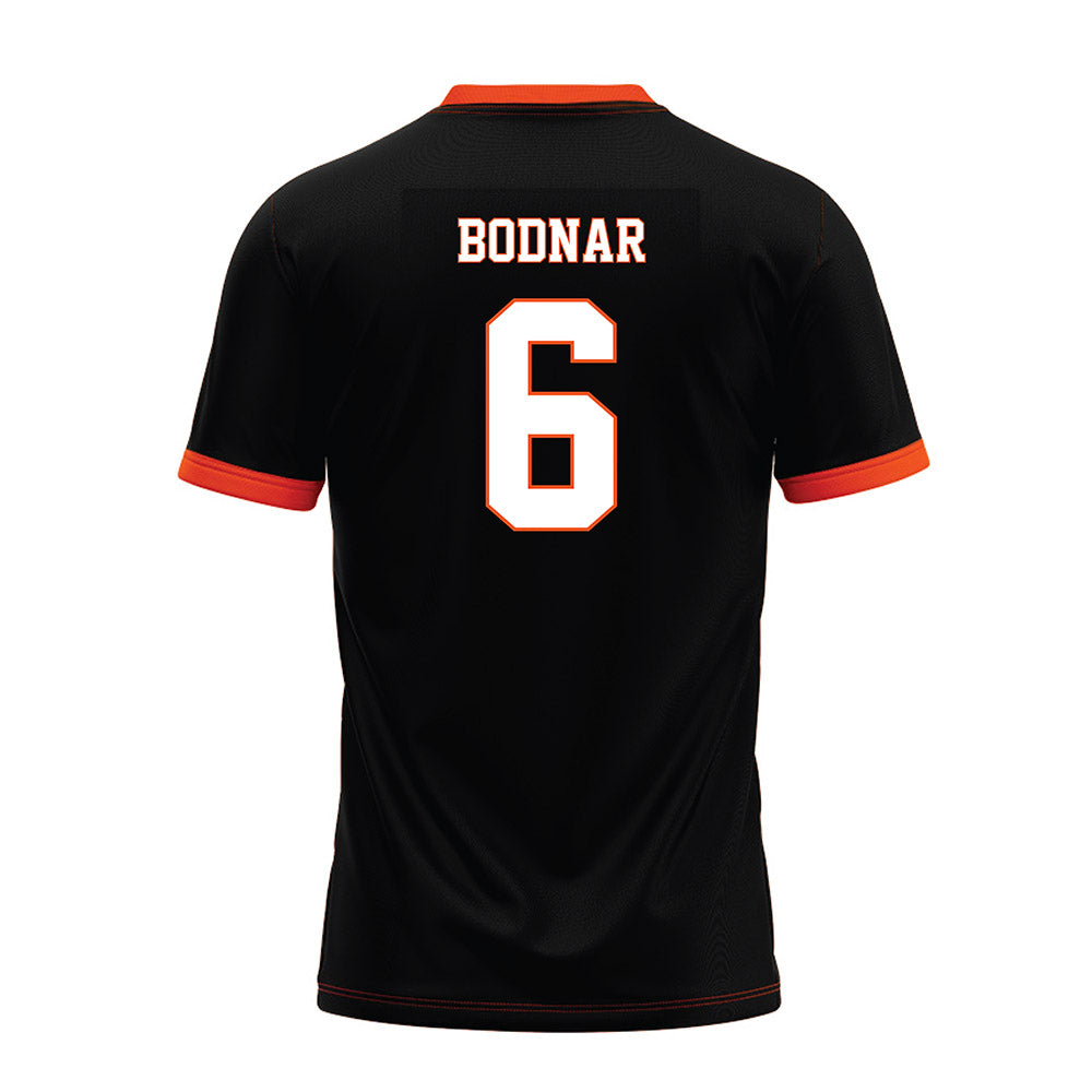 Oklahoma State - NCAA Football : Christian Bodnar - Black Premium Football Jersey-1