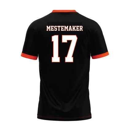 Oklahoma State - NCAA Football : Drew Mestemaker - Black Premium Football Jersey-1