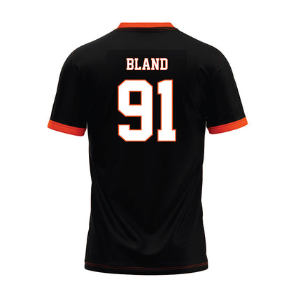 Oklahoma State - NCAA Football : Landon Bland - Black Premium Football Jersey-1