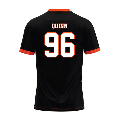 Oklahoma State - NCAA Football : Joey Quinn - Black Premium Football Jersey-1