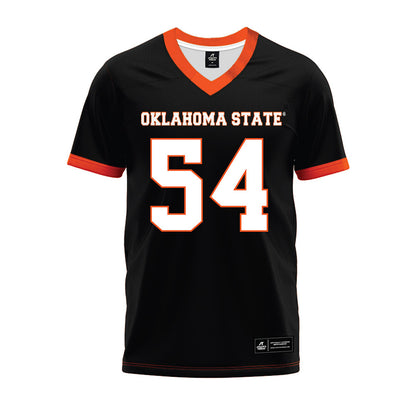 Oklahoma State - NCAA Football : Johnny Dickson III - Black Premium Football Jersey-0