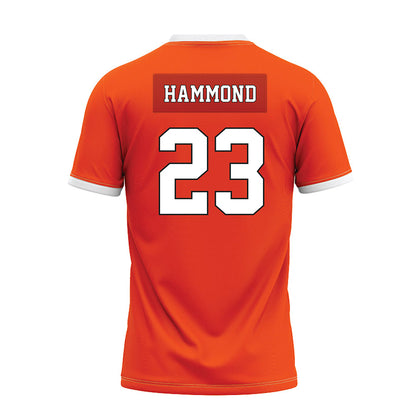 Oklahoma State - NCAA Football : Oscar Hammond - Orange Premium Football Jersey-1