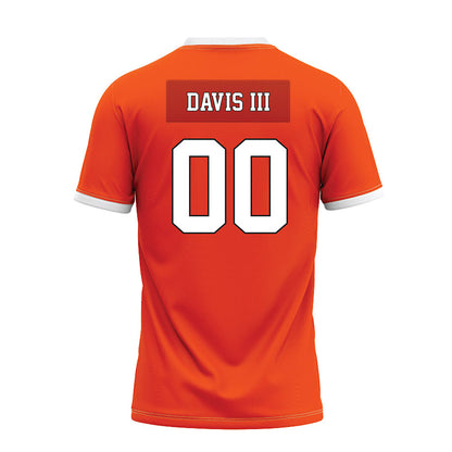Oklahoma State - NCAA Football : Marrel Davis III - Orange Premium Football Jersey-1