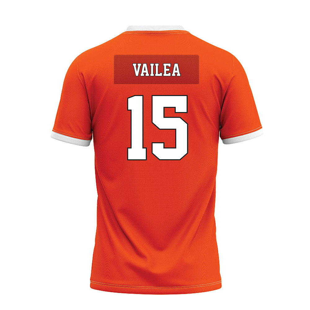 Oklahoma State - NCAA Football : Fatafehi Vailea - Orange Premium Football Jersey-1