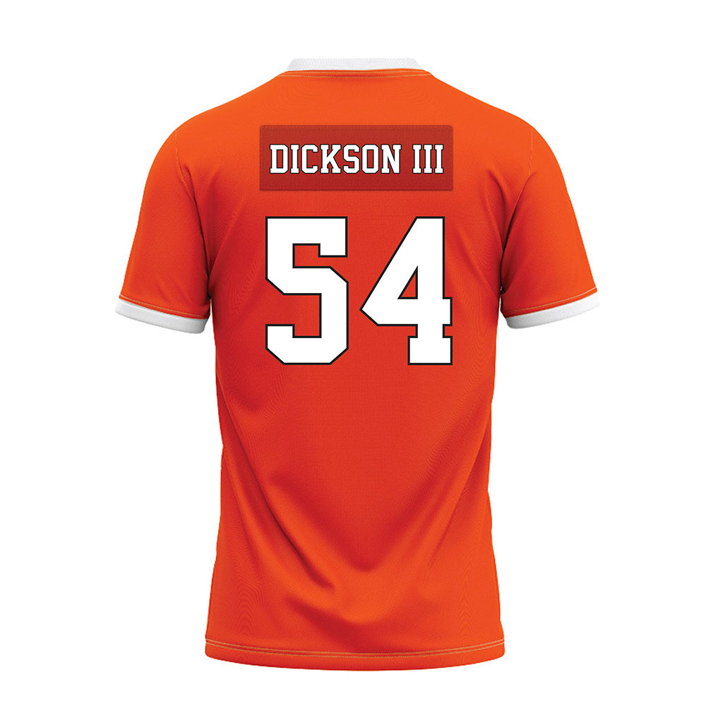 Oklahoma State - NCAA Football : Johnny Dickson III - Orange Premium Football Jersey-1