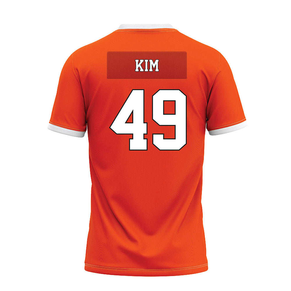 Oklahoma State - NCAA Football : Joseph Kim - Orange Premium Football Jersey-1