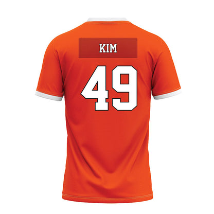Oklahoma State - NCAA Football : Joseph Kim - Orange Premium Football Jersey-1