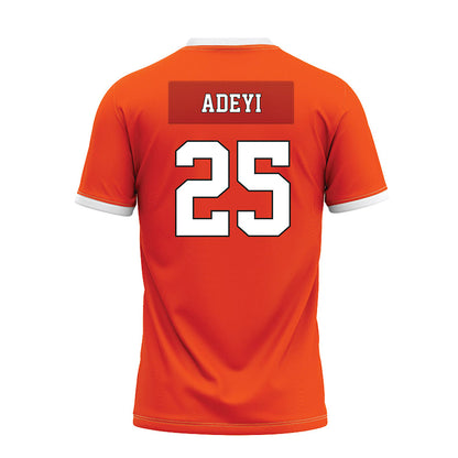 Oklahoma State - NCAA Football : Ayo Adeyi - Orange Premium Football Jersey-1