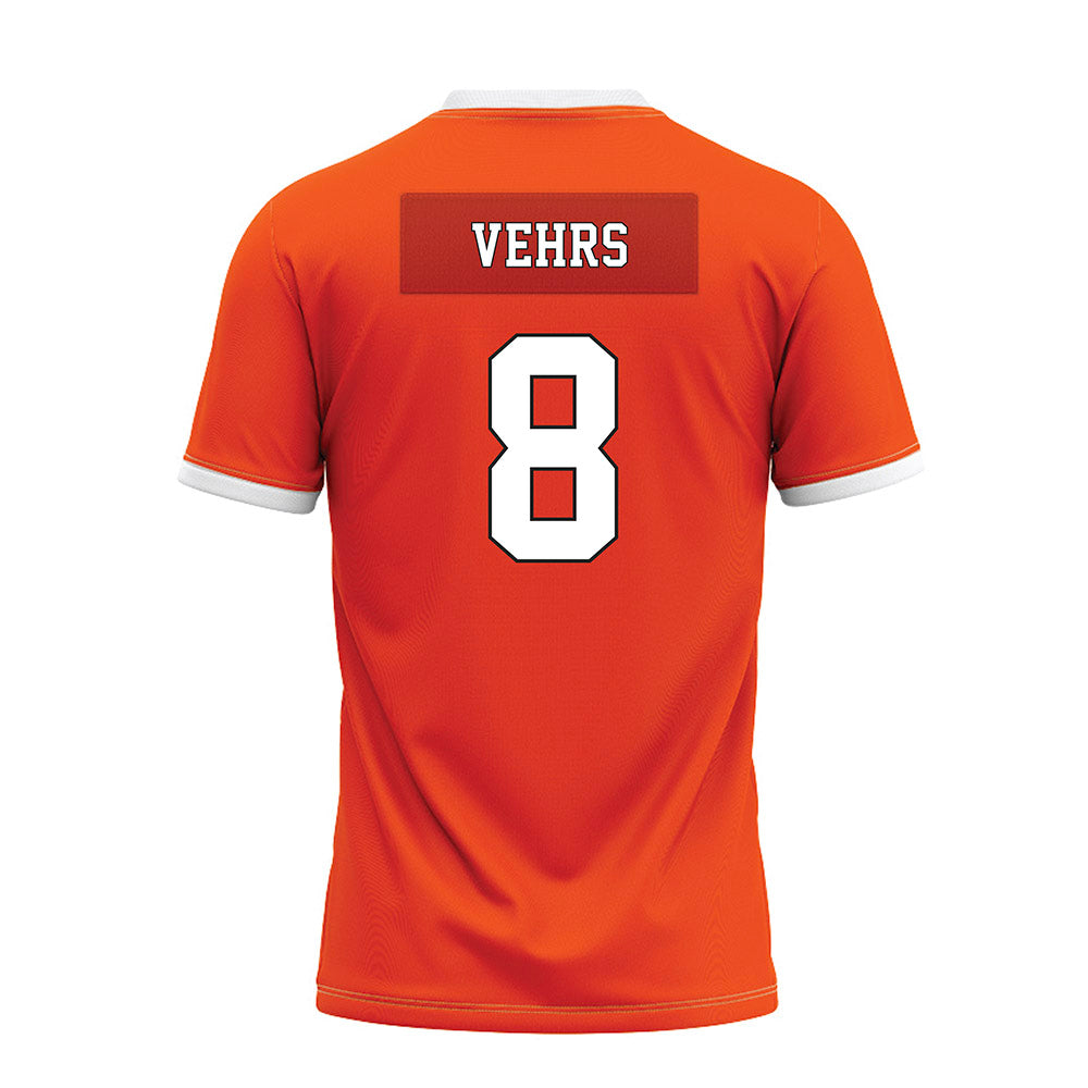 Oklahoma State - NCAA Football : Broderick Vehrs - Orange Premium Football Jersey-1