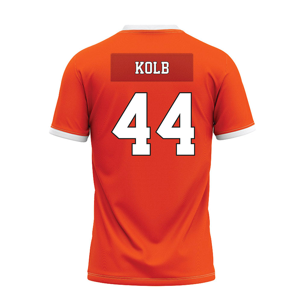 Oklahoma State - NCAA Football : Carson Kolb - Orange Premium Football Jersey-1