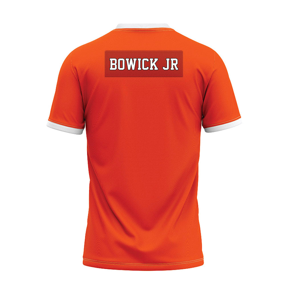 Oklahoma State - NCAA Football : Justin Bowick Jr - Orange Premium Football Jersey-1