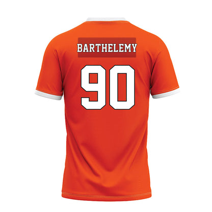 Oklahoma State - NCAA Football : Savion Barthelemy - Orange Premium Football Jersey-1
