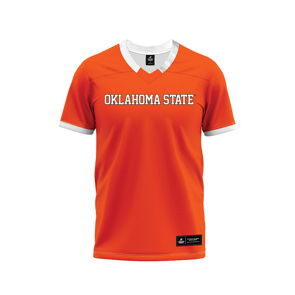 Oklahoma State - NCAA Football : Kai Holec - Orange Premium Football Jersey-0