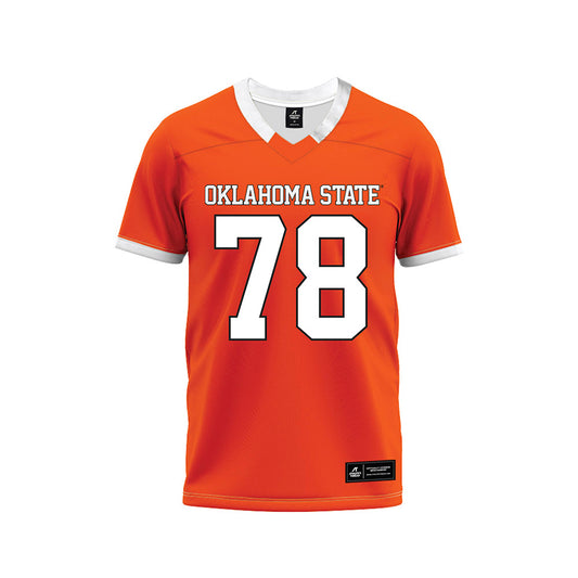 Oklahoma State - NCAA Football : Ja'Qwon Evans - Orange Premium Football Jersey-0