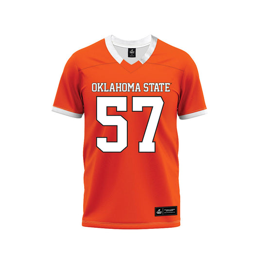 Oklahoma State - NCAA Football : Simona Fuailetolo - Orange Premium Football Jersey-0