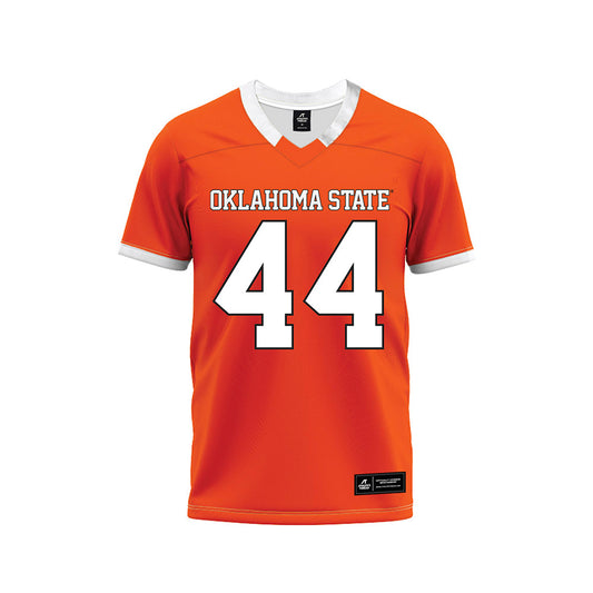 Oklahoma State - NCAA Football : Carson Kolb - Orange Premium Football Jersey-0