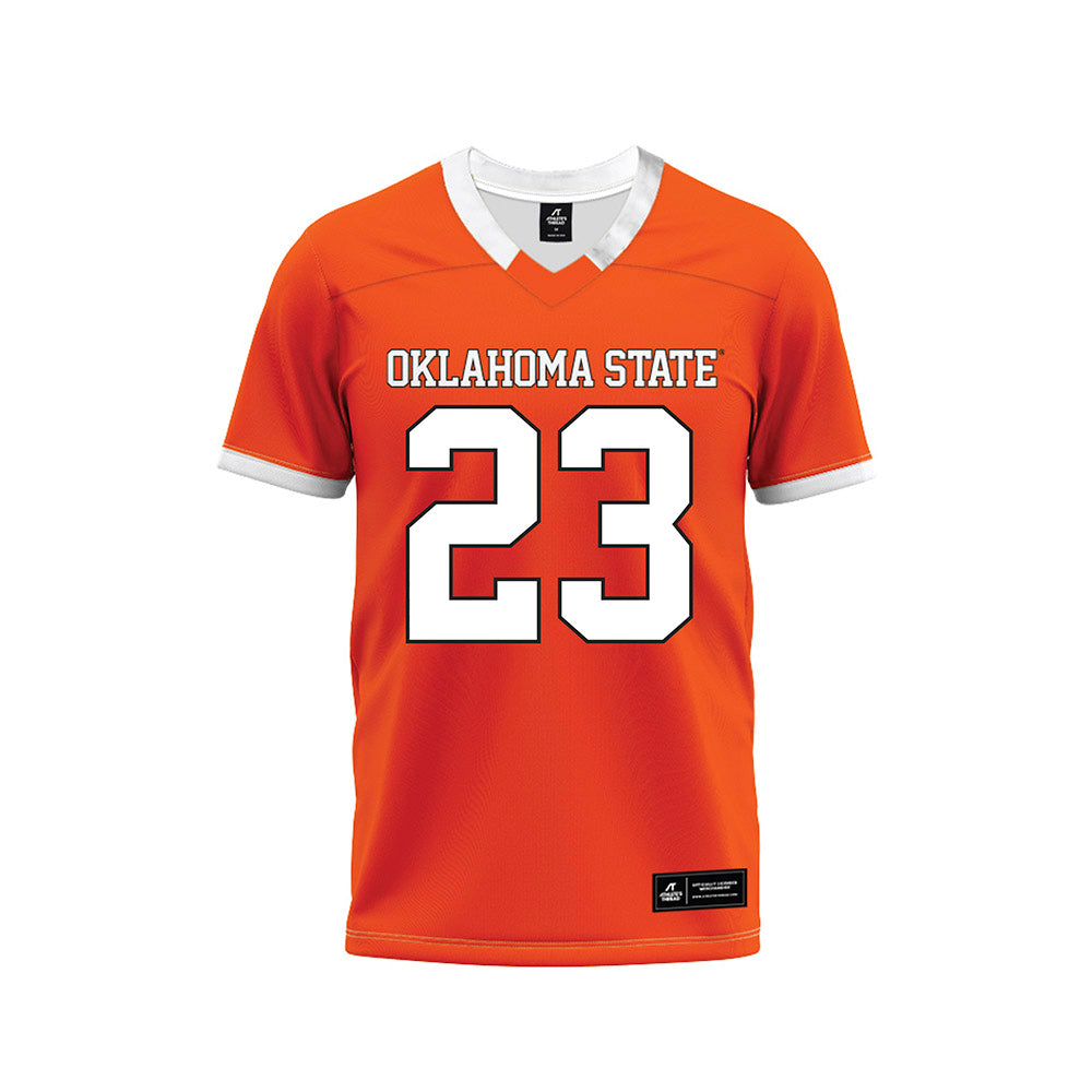 Oklahoma State - NCAA Football : Oscar Hammond - Orange Premium Football Jersey-0