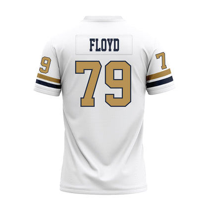 Georgia Tech - NCAA Football : Jordan Floyd - White Premium Football Jersey-1
