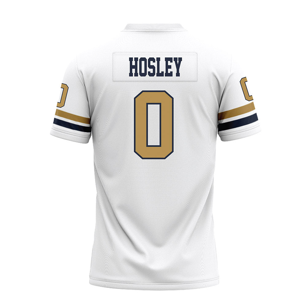 Georgia Tech - NCAA Football : Malachi hosley - White Premium Football Jersey-1