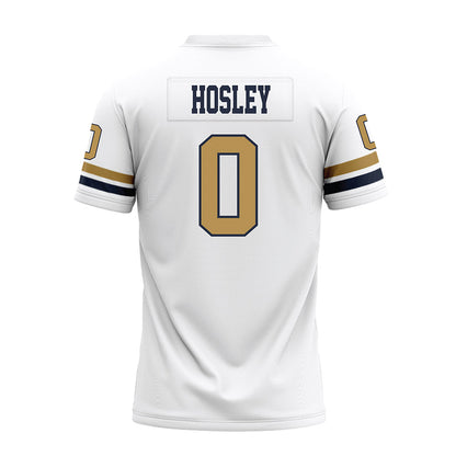 Georgia Tech - NCAA Football : Malachi hosley - White Premium Football Jersey-1