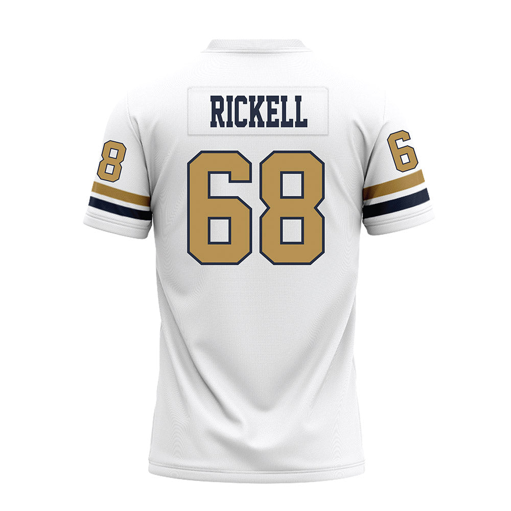 Georgia Tech - NCAA Football : Eli Rickell - White Premium Football Jersey-1