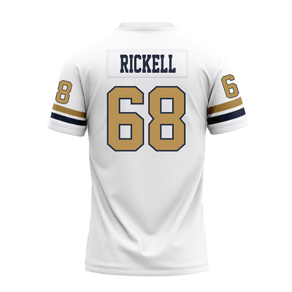 Georgia Tech - NCAA Football : Eli Rickell - White Premium Football Jersey-1
