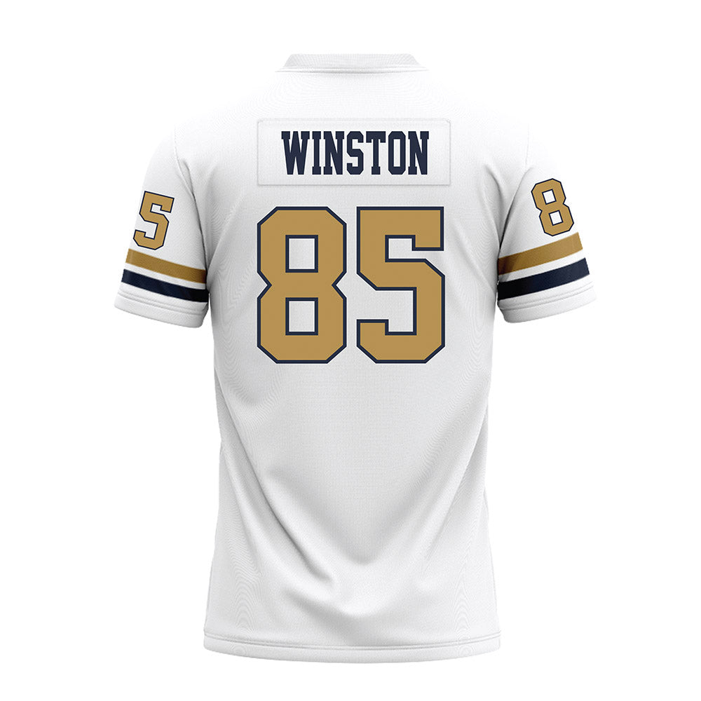 Georgia Tech - NCAA Football : Jj Winston - White Premium Football Jersey-1