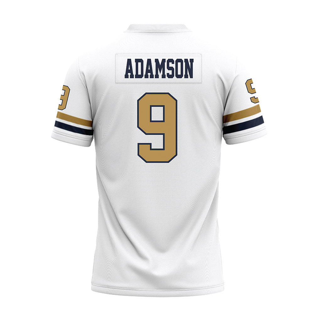 Georgia Tech - NCAA Football : Grady Adamson - White Premium Football Jersey-1