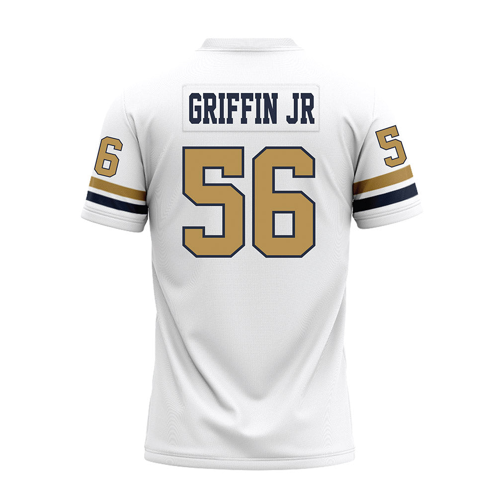 Georgia Tech - NCAA Football : Tim Griffin Jr - White Premium Football Jersey-1