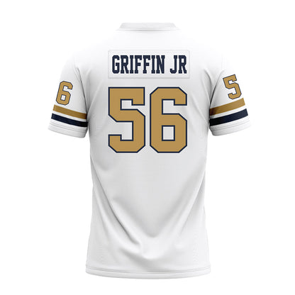 Georgia Tech - NCAA Football : Tim Griffin Jr - White Premium Football Jersey-1