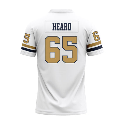 Georgia Tech - NCAA Football : Courtney Heard - White Premium Football Jersey-1