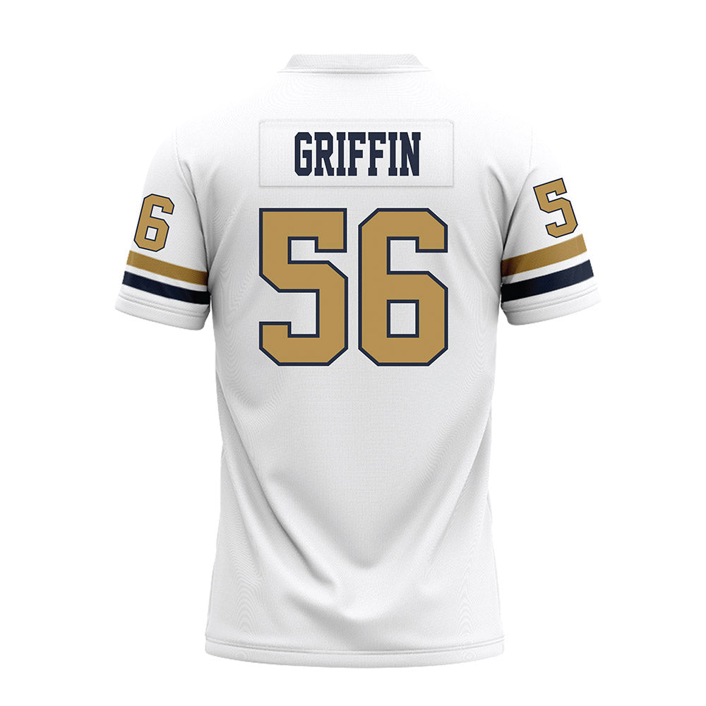 Georgia Tech - NCAA Football : Tim Griffin - White Premium Football Jersey-1