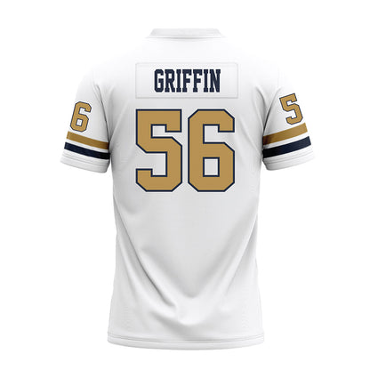 Georgia Tech - NCAA Football : Tim Griffin - White Premium Football Jersey-1