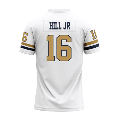 Georgia Tech - NCAA Football : Kelvin Hill Jr - White Premium Football Jersey-1