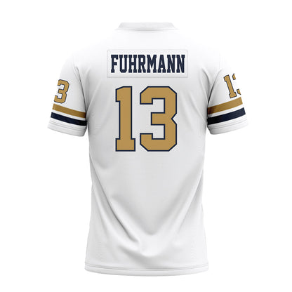 Georgia Tech - NCAA Football : Isaiah Fuhrmann - White Premium Football Jersey-1