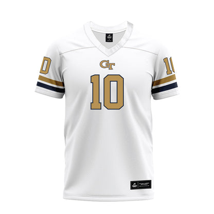 Georgia Tech - NCAA Football : Jordan Walker - White Premium Football Jersey-0