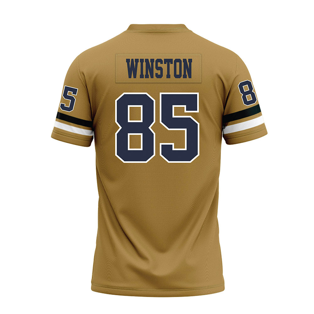 Georgia Tech - NCAA Football : Jj Winston - Gold Premium Football Jersey-1