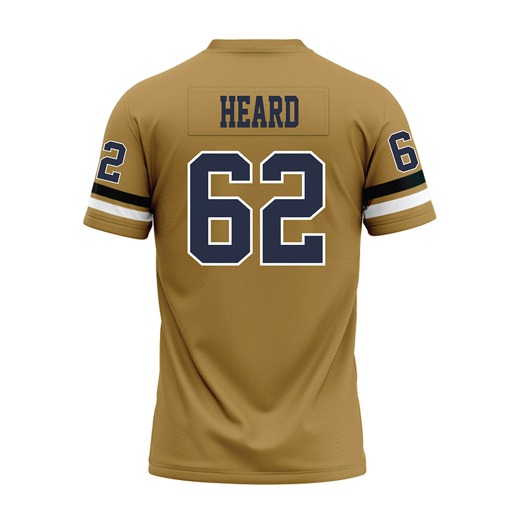 Georgia Tech - NCAA Football : Courtlin Heard - Gold Premium Football Jersey-1