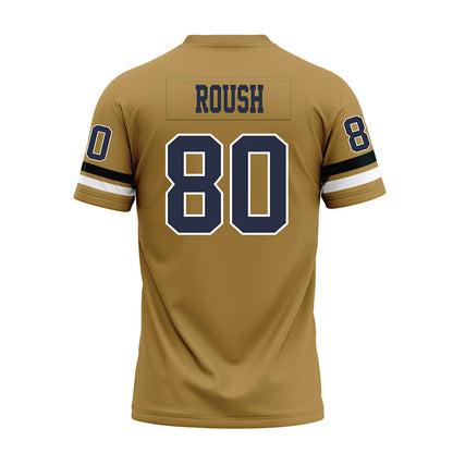 Georgia Tech - NCAA Football : Connor Roush - Gold Premium Football Jersey-1
