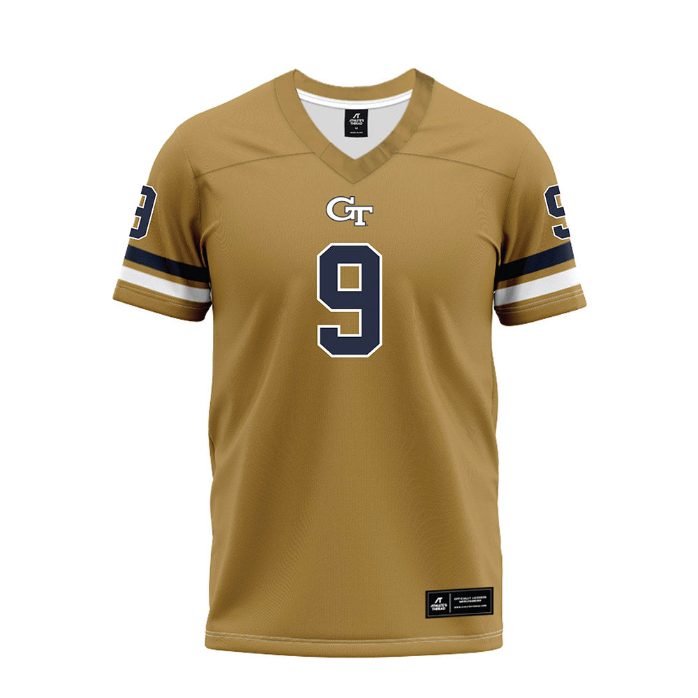 Georgia Tech - NCAA Football : Omar Daniels - Gold Premium Football Jersey-0