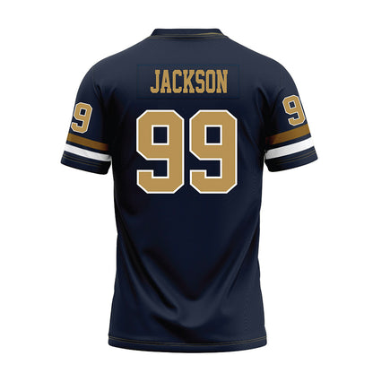 Georgia Tech - NCAA Football : Vincent Jackson - Blue Premium Football Jersey-1