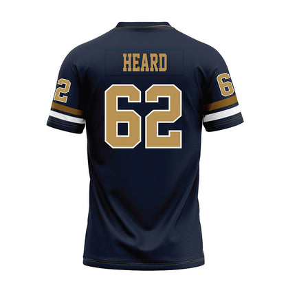 Georgia Tech - NCAA Football : Courtlin Heard - Blue Premium Football Jersey-1