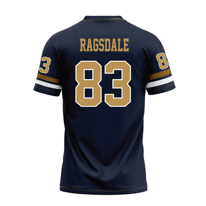 Georgia Tech - NCAA Football : Blake Ragsdale - Blue Premium Football Jersey-1
