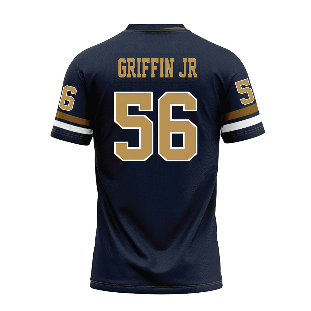 Georgia Tech - NCAA Football : Tim Griffin Jr - Blue Premium Football Jersey-1