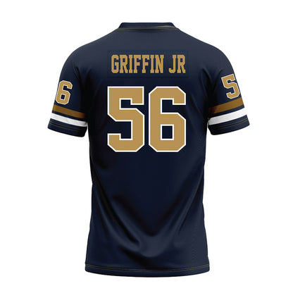 Georgia Tech - NCAA Football : Tim Griffin Jr - Blue Premium Football Jersey-1