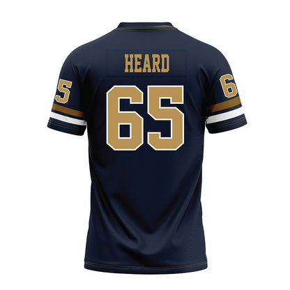 Georgia Tech - NCAA Football : Courtney Heard - Blue Premium Football Jersey-1