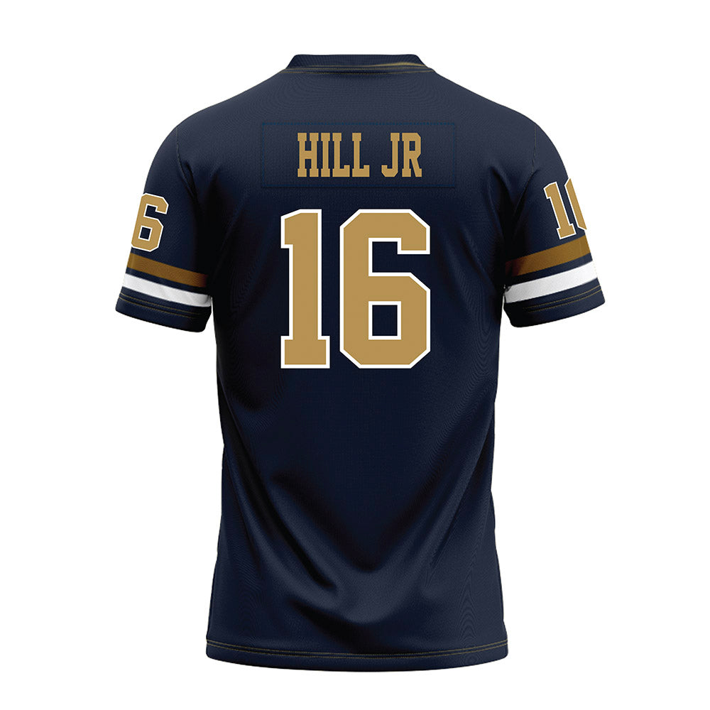 Georgia Tech - NCAA Football : Kelvin Hill Jr - Blue Premium Football Jersey-1